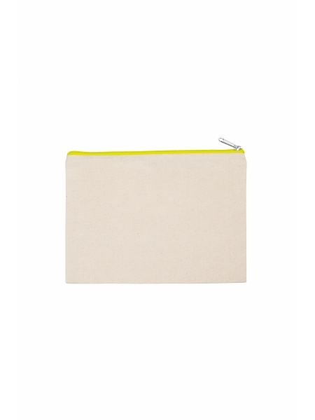 pochette-in-cotone-canvas-ki-mood-28x20-cm-natural - fluorescent yellow.jpg